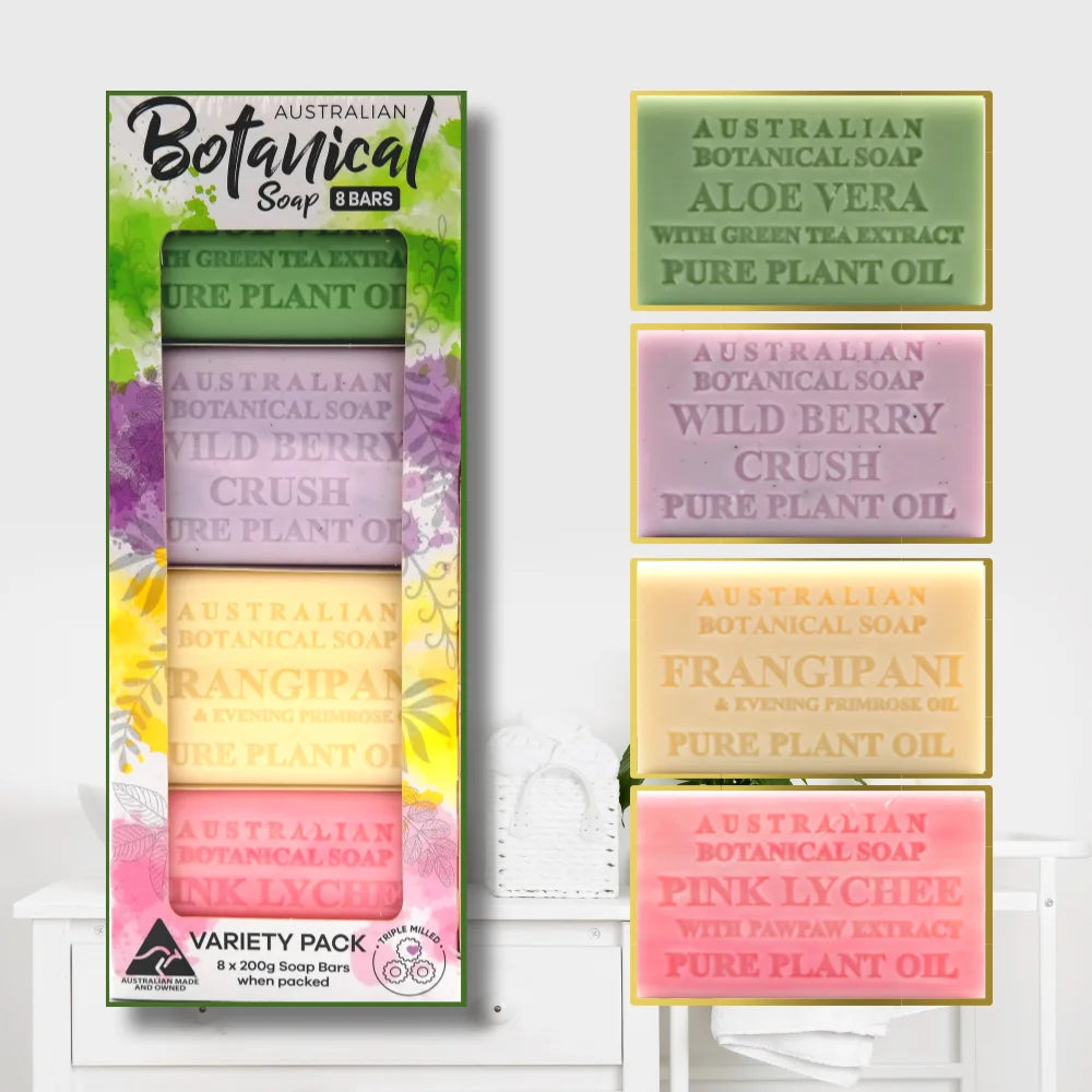 COSTCO Australian botanical natural shower washing soap 200g 8EA